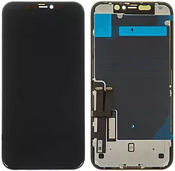 Дисплей Apple iPhone 11 с тачскрином и рамкой, донор, Black