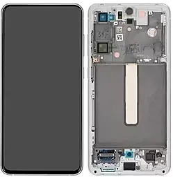 Дисплей Samsung Galaxy S21 FE G990 з тачскріном і рамкою, (OLED), White - фото Дисплей Samsung Galaxy S21 FE G990 з тачскріном і рамкою, (OLED), White