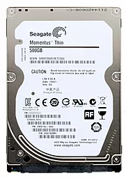 Жорсткий диск для ноутбука Seagate Momentus Thin 500 GB 2.5 (ST500LT012)
