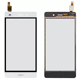 Сенсор (тачскрин) Huawei P8 Lite ALE L21 White - фото Сенсор (тачскрин) Huawei P8 Lite ALE L21 White