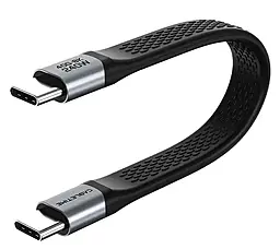 Кабель Cabletime USB Type-C - Type-C 240w 5a 0.15м PD cable Black (CU45B)