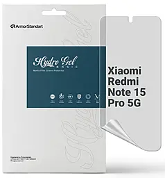 Гидрогелевая пленка ArmorStandart Matte для Xiaomi Redmi Note 15 Pro 5G (ARM89631) - фото Гидрогелевая пленка ArmorStandart Matte для Xiaomi Redmi Note 15 Pro 5G (ARM89631)