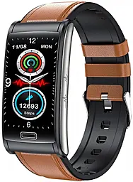 Смарт-часы Lemfo E600 Brown - фото Смарт-часы Lemfo E600 Brown