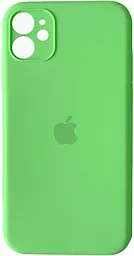 {"ru": "Чехол", "uk": "Чохол"} Silicone Case Full Camera для Apple iPhone 12  Spearmint