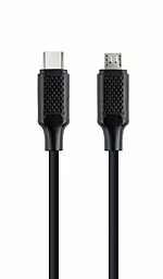 USB Кабель Cablexpert 1.5M USB-C - micro USB Cable Black (CC-USB2-CMMBM-1.5M)