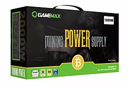 Блок живлення GAMEMAX BitCoin Mining Power 1800W (GM-1800) - мініатюра 7