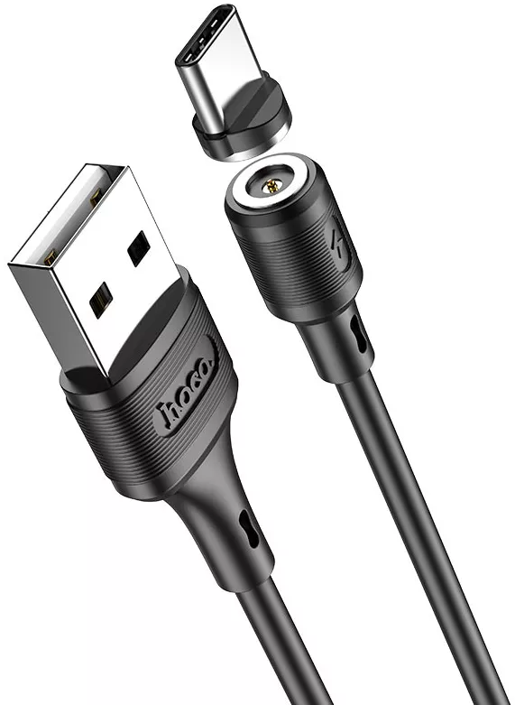 Кабель Hoco X52 Sereno USB-A - Type-C 15w 3a 1м cable Black - фото 2