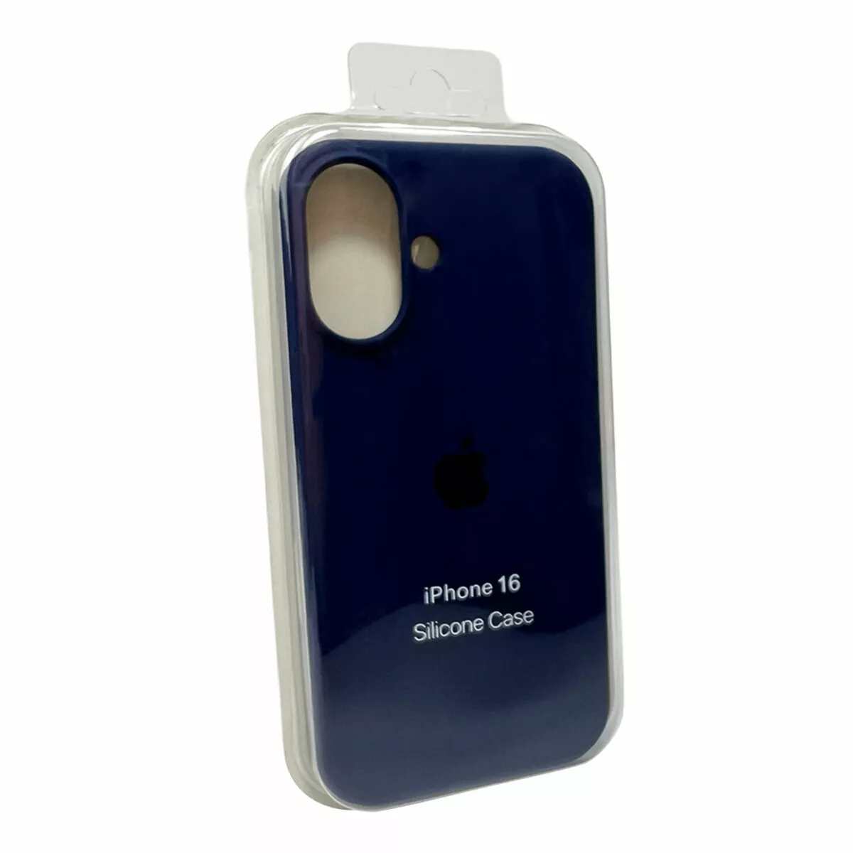 Чохол Silicone Case Full для Apple iPhone 16 Navy Blue - фото 7