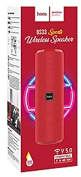 Колонки акустические Hoco BS33 Voice Sports Red - миниатюра 4