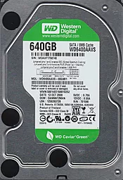 Жесткий диск WD Caviar Green SATA 2 640GB (WD6400AAVS_) - фото Жесткий диск WD Caviar Green SATA 2 640GB (WD6400AAVS_)