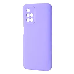 Чохол Wave Full Silicone Cover для Xiaomi Redmi 10 Light Purple