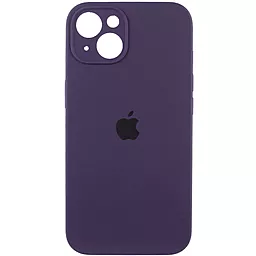Чехол Silicone Case Full Camera для Apple iPhone 13 Elderberry