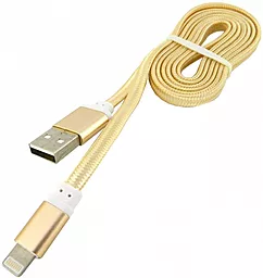 USB Кабель Walker C330 Lightning Cable Gold