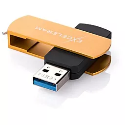 Флешка Exceleram 128GB P2 Series USB 3.1 Gen 1 (EXP2U3GOB128) Gold - фото Флешка Exceleram 128GB P2 Series USB 3.1 Gen 1 (EXP2U3GOB128) Gold