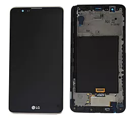 Дисплей LG Stylo 2, Stylus 2 (K540, LGLS775, LGL82VL, VS835) с тачскрином и рамкой, оригинал, Black - фото Дисплей LG Stylo 2, Stylus 2 (K540, LGLS775, LGL82VL, VS835) с тачскрином и рамкой, оригинал, Black