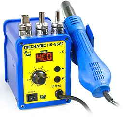 Паяльная станция термовоздушная Mechanic HK-858D (фен, 650Вт) - фото Паяльная станция термовоздушная Mechanic HK-858D (фен, 650Вт)