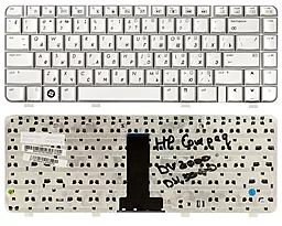 Клавіатура для ноутбуку HP Pavilion DV2000 DV2100 DV2200 DV2300 DV2400 DV2500 DV2600 біла