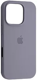 {"ru": "Чехол", "uk": "Чохол"} Silicone Case Full для Apple iPhone 16 Pro Max Lavander Gray