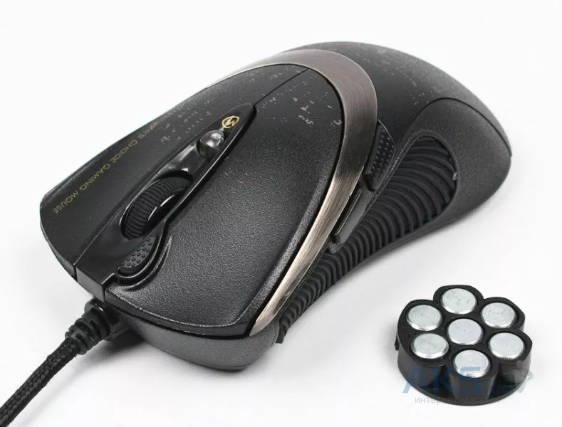 Комп'ютерна мишка A4Tech F4 Black - фото 1