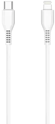 Кабель Jellico KDS-30 USB Type-C - Lightning 20w 3.1a 1м PD сable White (RL077810) - фото Кабель Jellico KDS-30 USB Type-C - Lightning 20w 3.1a 1м PD сable White (RL077810)