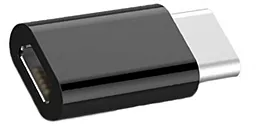 Адаптер-переходник Cablexpert Type-C to Micro USB Black (A-USB2-CMmF-01) - миниатюра 2