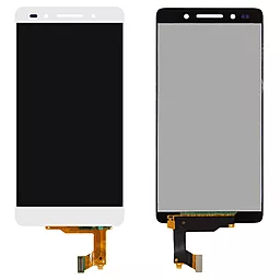 Дисплей Huawei Honor 7, Honor 7 Enhanced Edition с тачскрином, White - фото Дисплей Huawei Honor 7, Honor 7 Enhanced Edition с тачскрином, White