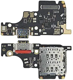 Нижняя плата Xiaomi Redmi Note 14 5G с разъемом зарядки, Sim-карты и микрофоном, Original - фото Нижняя плата Xiaomi Redmi Note 14 5G с разъемом зарядки, Sim-карты и микрофоном, Original