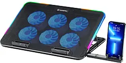 Підставка для ноутбука Gamepro CP670 Black - фото Підставка для ноутбука Gamepro CP670 Black