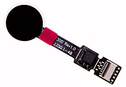 Шлейф Sony Xperia XZ2 Compact H8314 / H8324 / H8216 с сканером отпечатка пальца Black