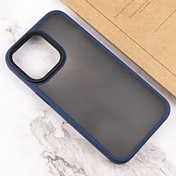 Чохол Epik Metal Buttons для Apple iPhone 14 Pro Max Синій - мініатюра 5