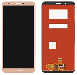 Дисплей Huawei Y7 2018, Y7 Pro 2018, Y7 Prime 2018, Nova 2 Lite, Honor 7C 5.99, Honor 7C Pro, Enjoy 8 з тачскріном, Gold - фото Дисплей Huawei Y7 2018, Y7 Pro 2018, Y7 Prime 2018, Nova 2 Lite, Honor 7C 5.99, Honor 7C Pro, Enjoy 8 з тачскріном, Gold