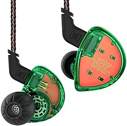 Навушники KZ ES4 Green - мініатюра 2