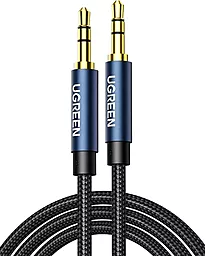 Аудио кабель Ugreen AV112 Gold Plated AUX mini Jack 3.5mm M/M Cable 1 м синий