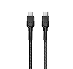 Кабель ColorWay USB Type-C - Type-C 65w 3.25a 1.2м PD cable Black (CW-CBPDCC047-BK) - фото Кабель ColorWay USB Type-C - Type-C 65w 3.25a 1.2м PD cable Black (CW-CBPDCC047-BK)