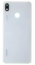 Задняя крышка корпуса Huawei P Smart Plus 2018, Nova 3i со стеклом камеры Original  White
