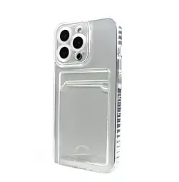 Чехол 1TOUCH CARD для Apple iPhone 12 Pro Max Transparent