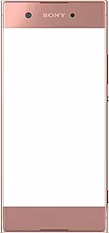 Корпусное стекло дисплея Sony Xperia XA1 Plus Dual G3412 Pink - фото Корпусное стекло дисплея Sony Xperia XA1 Plus Dual G3412 Pink