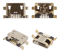 Разъём зарядки Fly FS451 / FS501 5 pin, Micro-USB