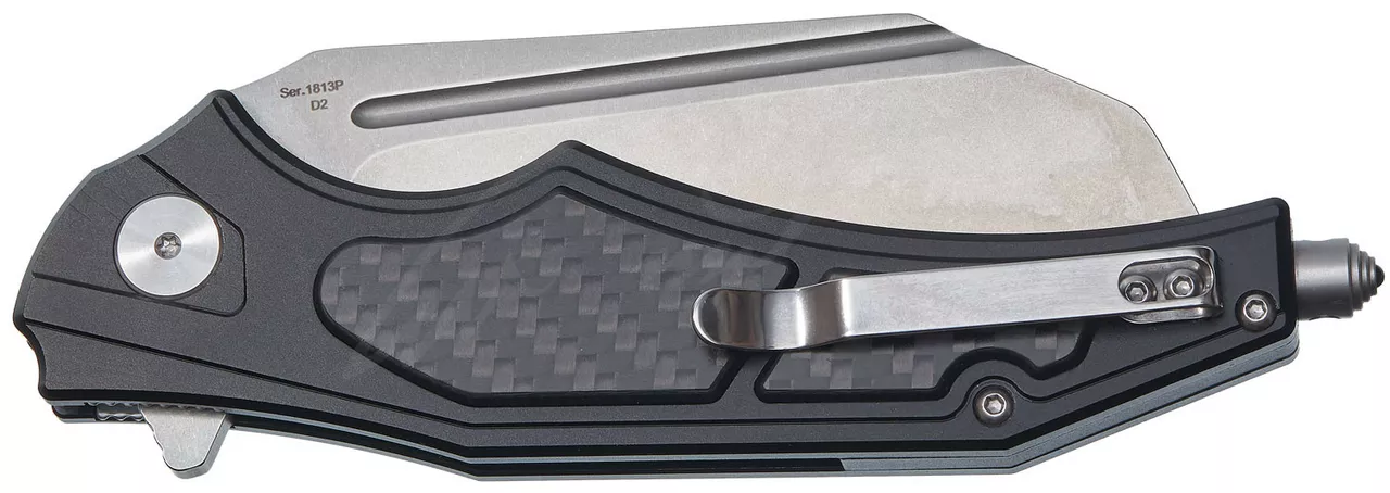 Ніж Artisan Cutlery Apache Nomad CF/Al D2 SW (1813P-BCF) - фото 2