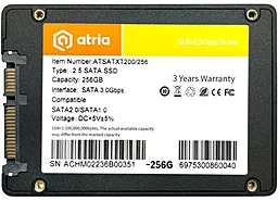 Накопичувач SSD ATRIA XT200 256GB 2.5" SATA (ATSATXT200/256)