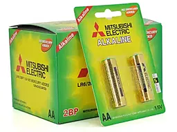 Батарейки Mitsubishi AA / LR6 Alkaline 2шт. (MS / LR6 / 2BP)