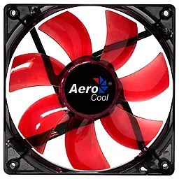 Система охолодження Aerocool Lightning, LED, 120мм Retail (4713105951363) Red
