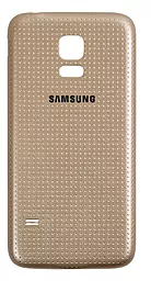 Задняя крышка корпуса Samsung Galaxy S5 mini G800H  Copper Gold
