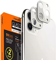 Защитное стекло Spigen Full Cover Camera Lens Apple iPhone 11 Pro Max, iPhone 11 Pro Silver (AGL00502)