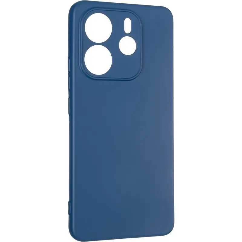 Чехол 1TOUCH Full Soft Case для Xiaomi Redmi Note 14 4G Global Version Dark Blue - фото 2