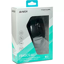 Компьютерная мышка A4Tech FG45CS Air Wireless Stone Grey - миниатюра 9 Компьютерная мышка A4Tech FG45CS Air Wireless Stone Grey - миниатюра 9