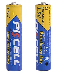 Батарейки PKCELL AAA / R03 BLISTER CARD 4шт 1.5 V - мініатюра 2