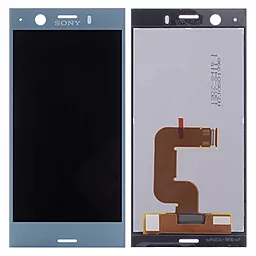 Дисплей Sony Xperia XZ1 Compact (G8441, SO-02K) с тачскрином, оригинал, Blue - фото Дисплей Sony Xperia XZ1 Compact (G8441, SO-02K) с тачскрином, оригинал, Blue