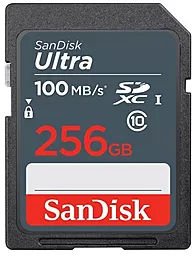 Карта памяти SanDisk Ultra SDHC (UHS-1) 256Gb class 10 100Mb/s (SDSDUNR-256G-GN3IN)