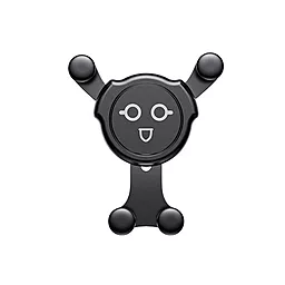 Тримач Baseus PREMIUM Emoticon Gravity Car Mount (smart vision) Black